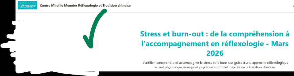 illustration Stress et burn-out en réflexologie