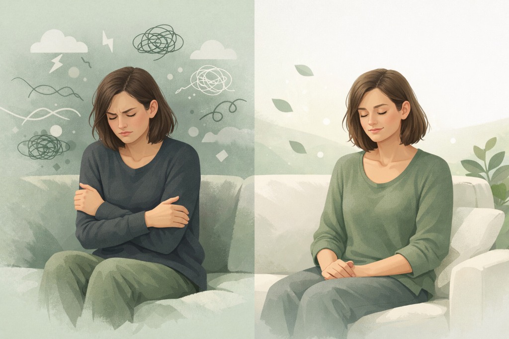 illustration Patricia Amodeo - Anxiété : et si vous pouviez enfin retrouver plus de calme ?