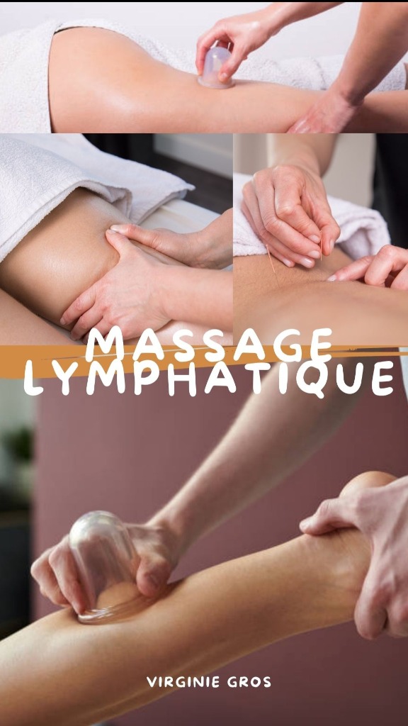 illustration Massage Lymphatique + Acupuncture