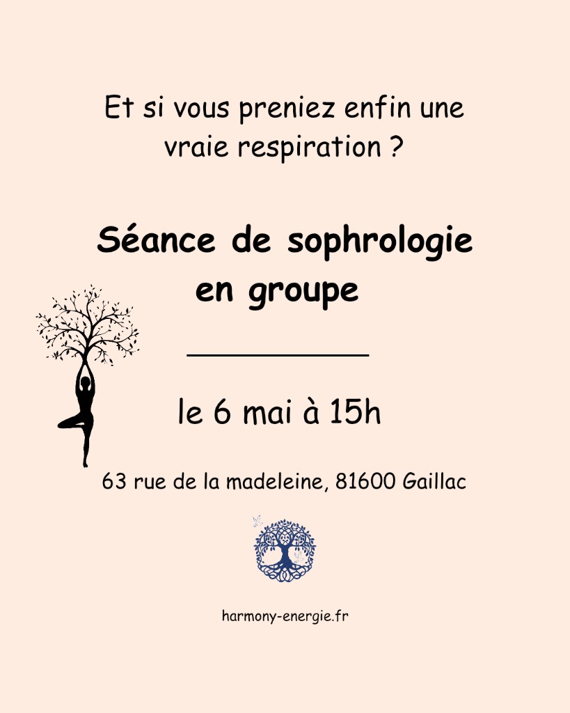 illustration Séance de sophrologie en groupe