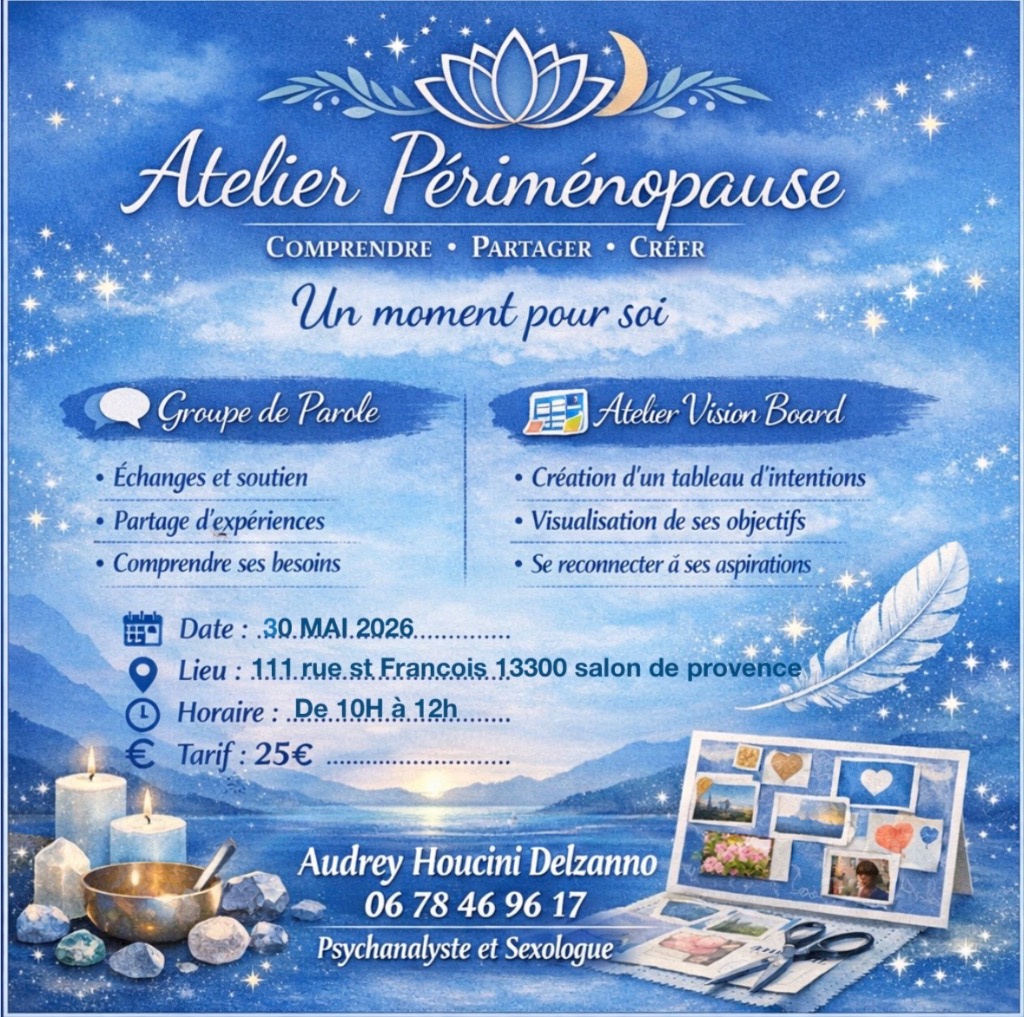 illustration Atelier sur le pré ménopause