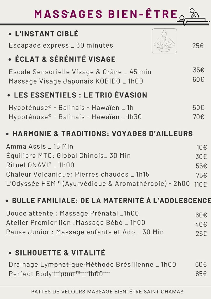 illustration tarifs massages bien-être