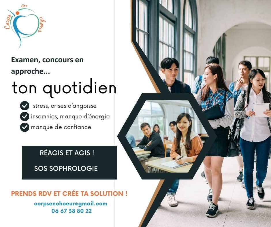 illustration Préparez vos examens ou concours sereinement grâce à la sophrologie