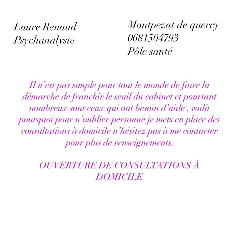 illustration consultation à domicile ou en visio