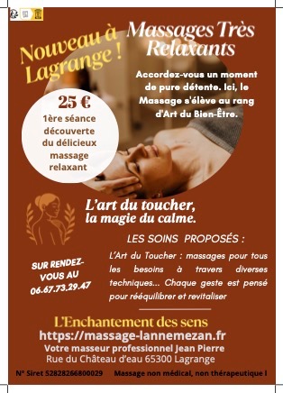 illustration Offre découverte massage