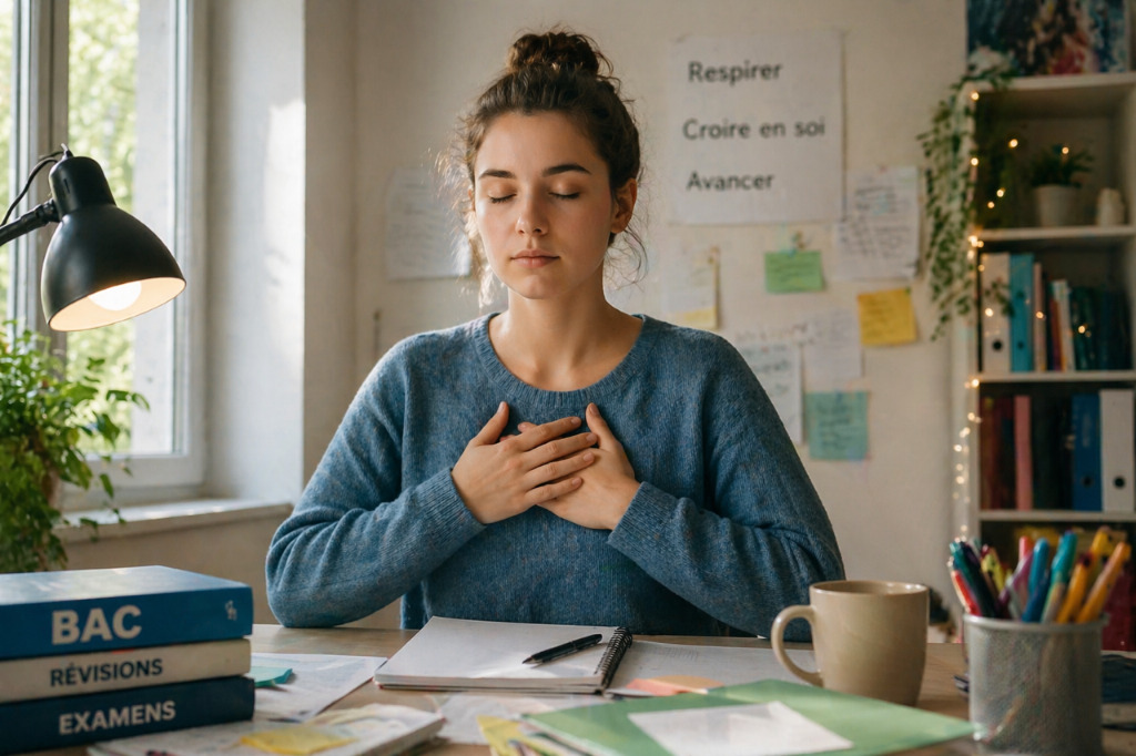 illustration Stress des examens: comment mieux le gérer
