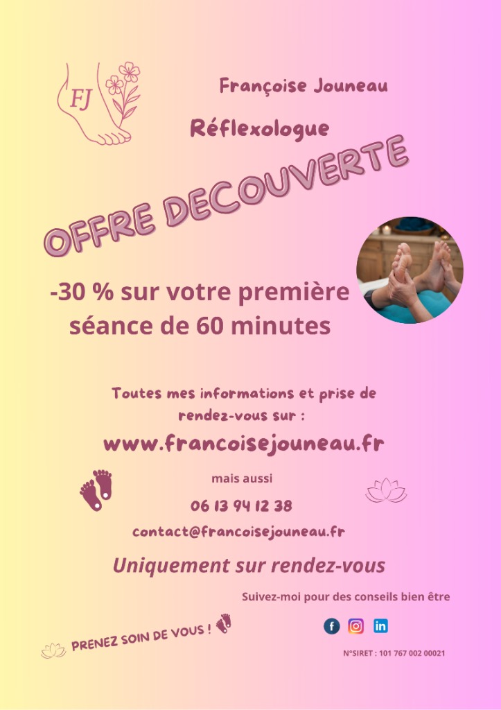 illustration Offre découverte Séance Réflexologie