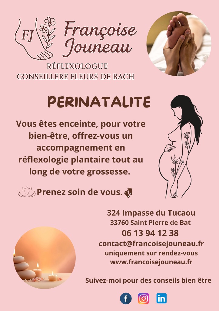 illustration Réflexologie et Périnatalité