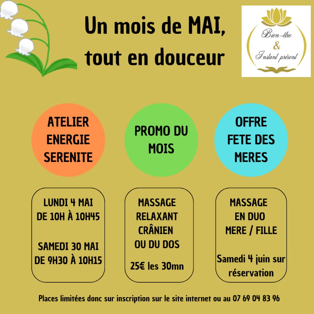 illustration Un mois de mai tout en douceur