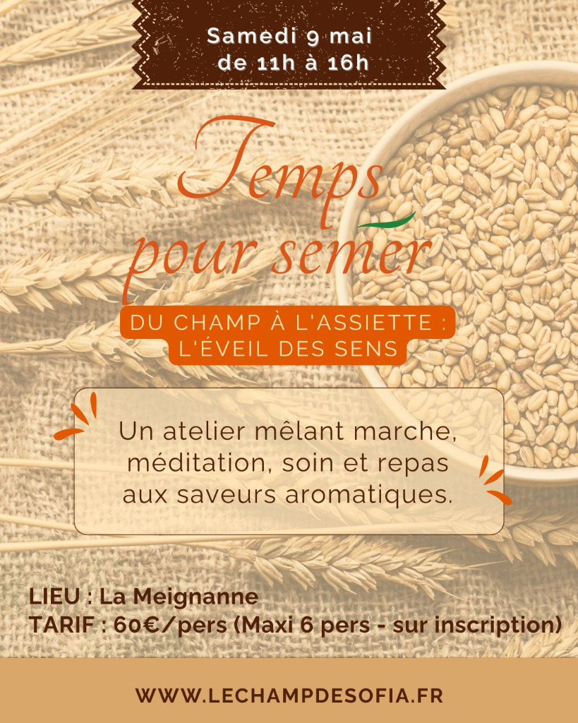 illustration Un temps pour semer pendant la saison printanière