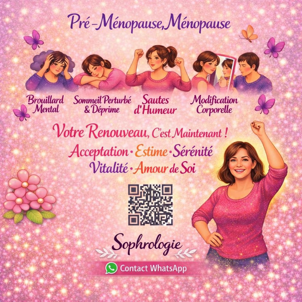 illustration Ton sophro-coaching personnalisé pour mieux vivre sa pré-ménopause