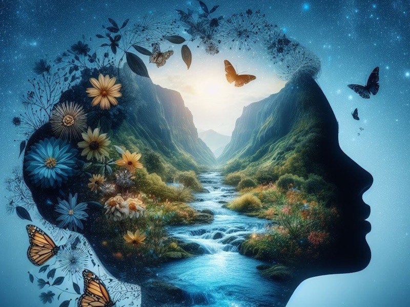 illustration Massage Sensoriel Inédit: l'Odyssée de l'Esprit