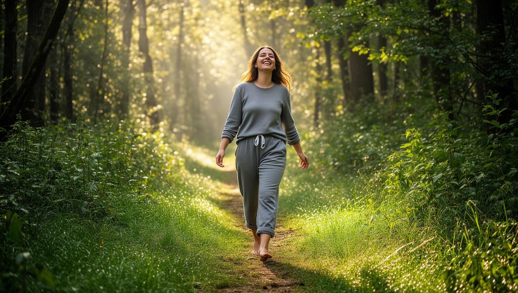 illustration La marche intuitive, mouvement sans contrainte