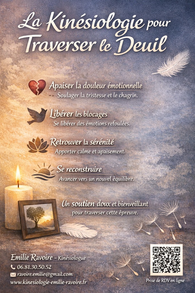 illustration Comment la kinésiologie peut vous aider à traverser le Deuil ?