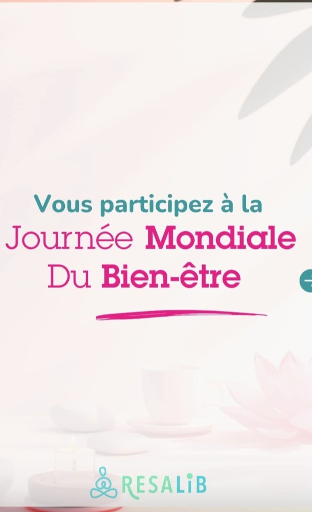 illustration Journée spéciale du bien être ! JMBE