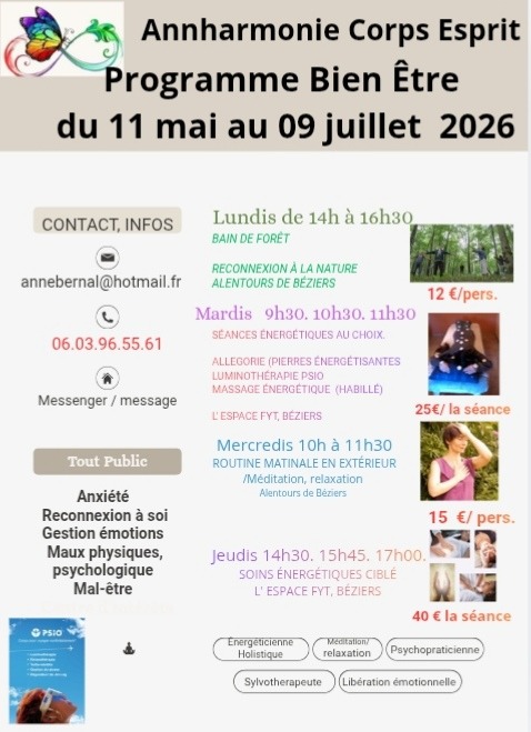 illustration Programme bien être