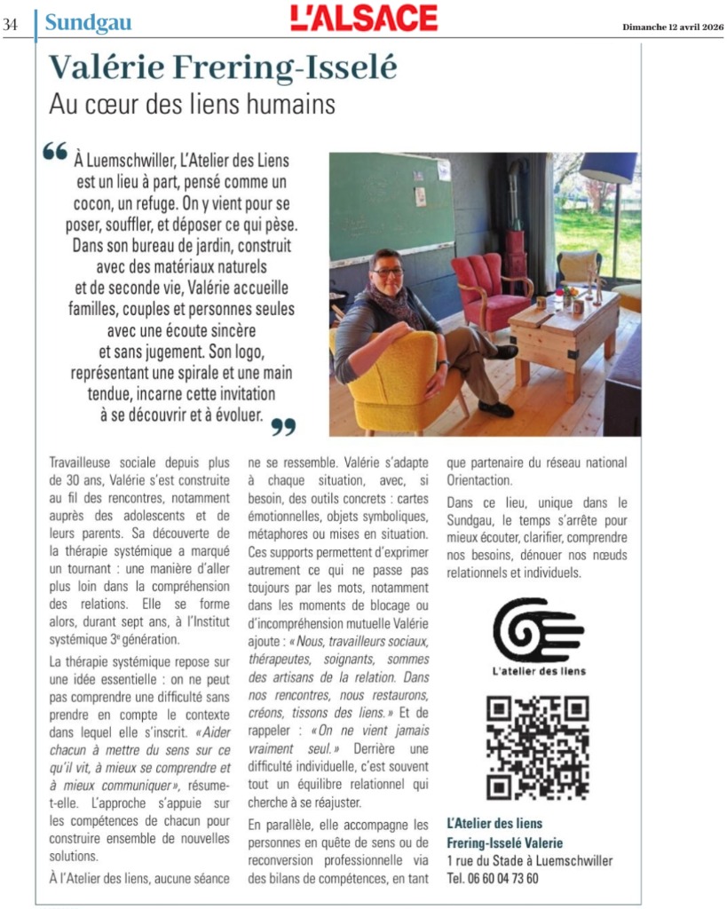 illustration article L'ALsace/DNA Sundgau