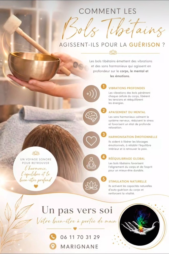 illustration ✨ Comment les bols tibétains agissent-ils pour la guérison ? ✨