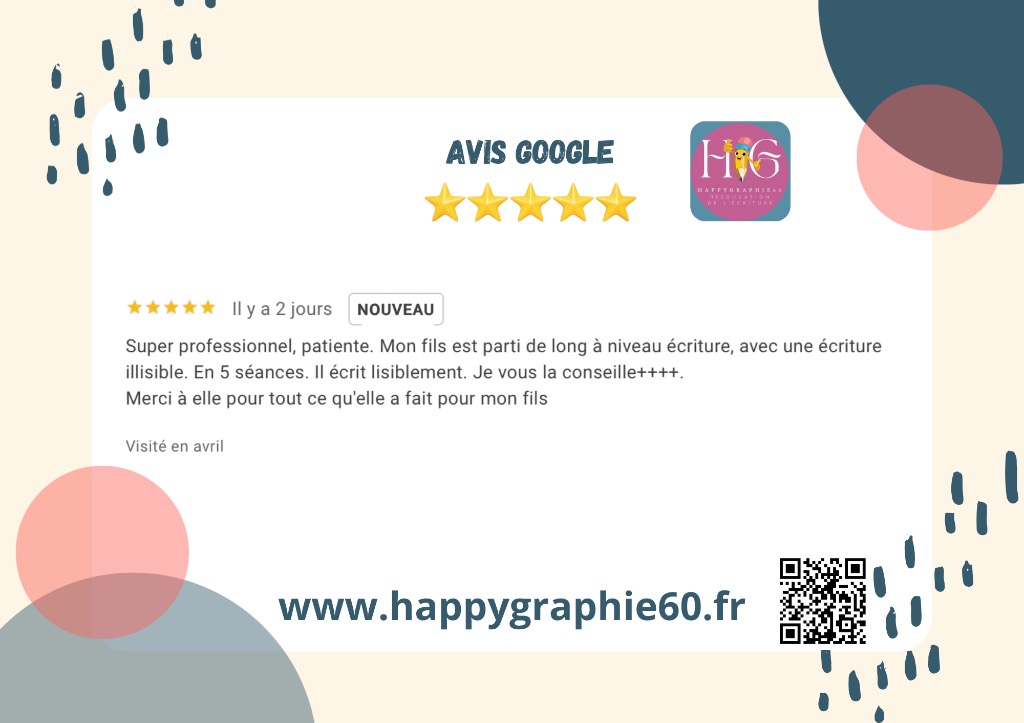 illustration Un avis Google qui fait chaud au cœur ‼️🥰