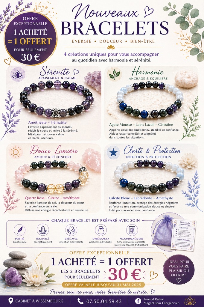 illustration Bracelets énergétique