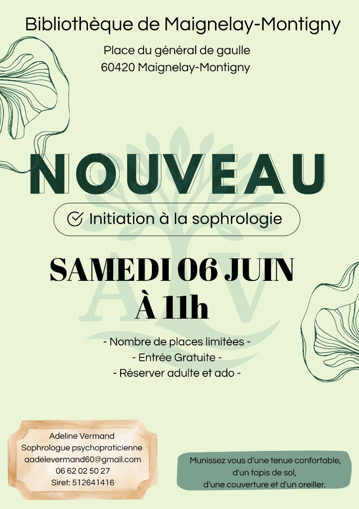 illustration Initiation à la sophrologie
