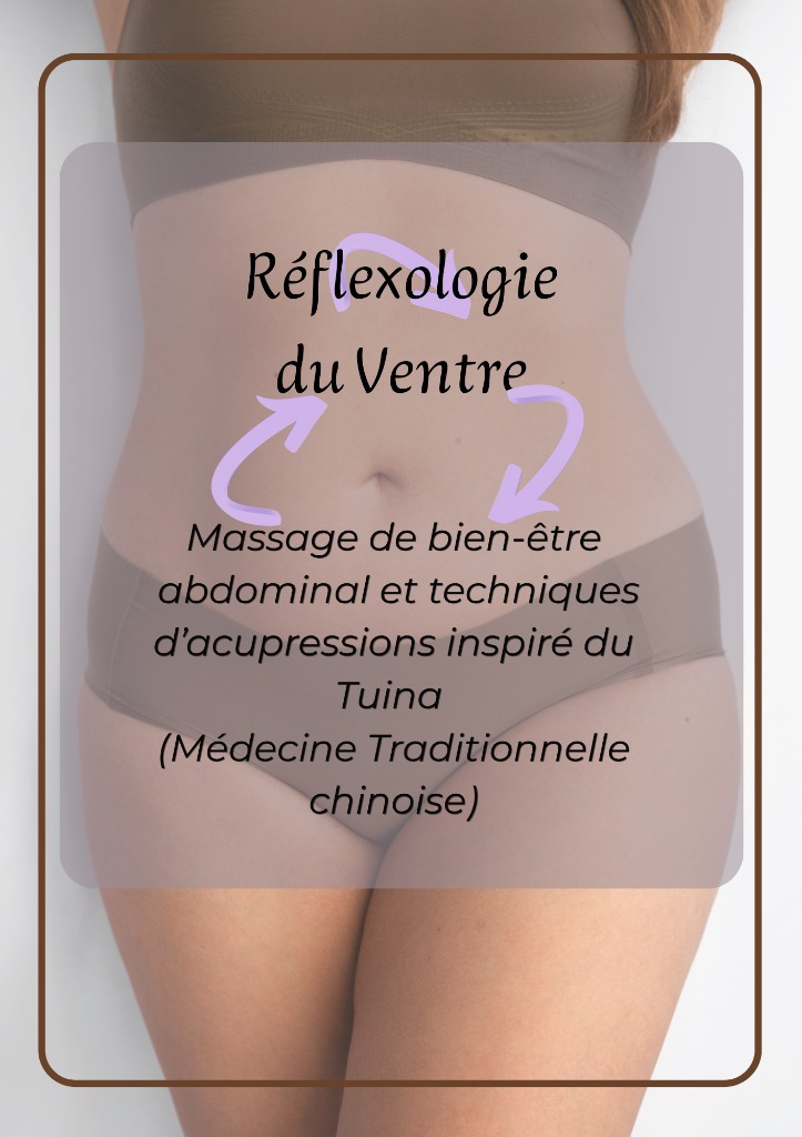 illustration Massage Bien être du ventre