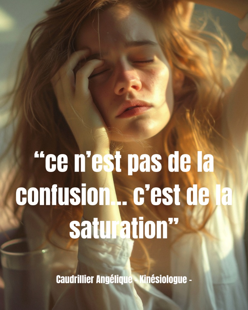 illustration Ce n'est pas de la confusion..., c'est de la saturation .