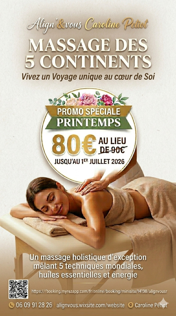 illustration MASSAGE DES 5 CONTINENTS