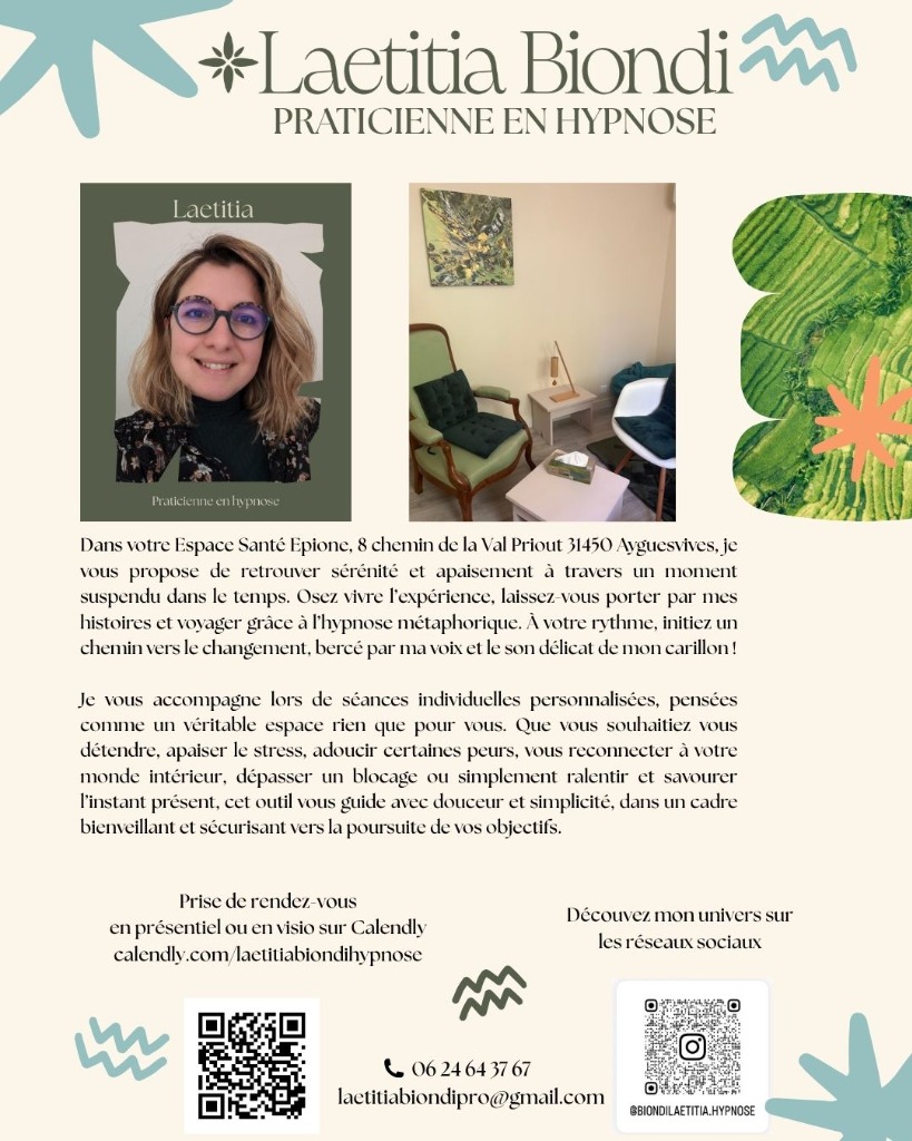 illustration Cabinet d'hypnose sur Ayguesvives