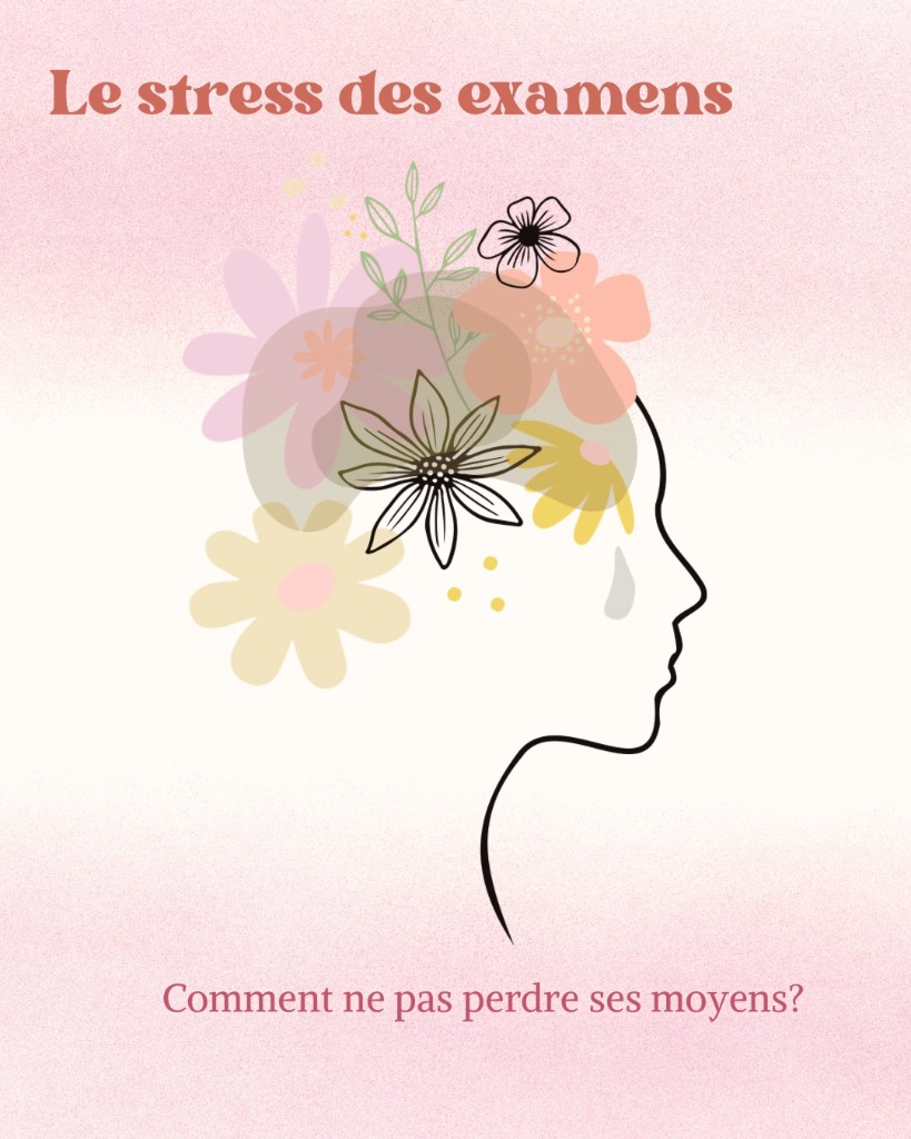 illustration DIS STOP AU STRESS PENDANT LES EXAMS
