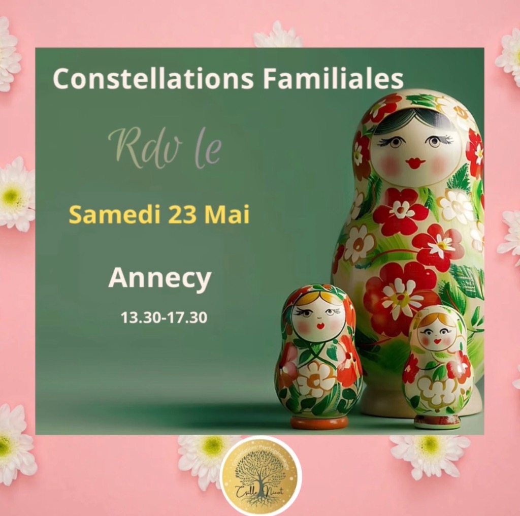 illustration Constellations systémique familiale groupe Annecy