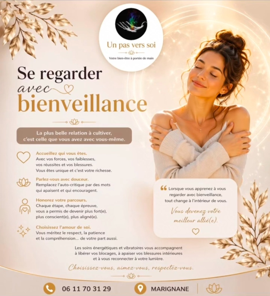 illustration ✨ Se regarder avec bienveillance