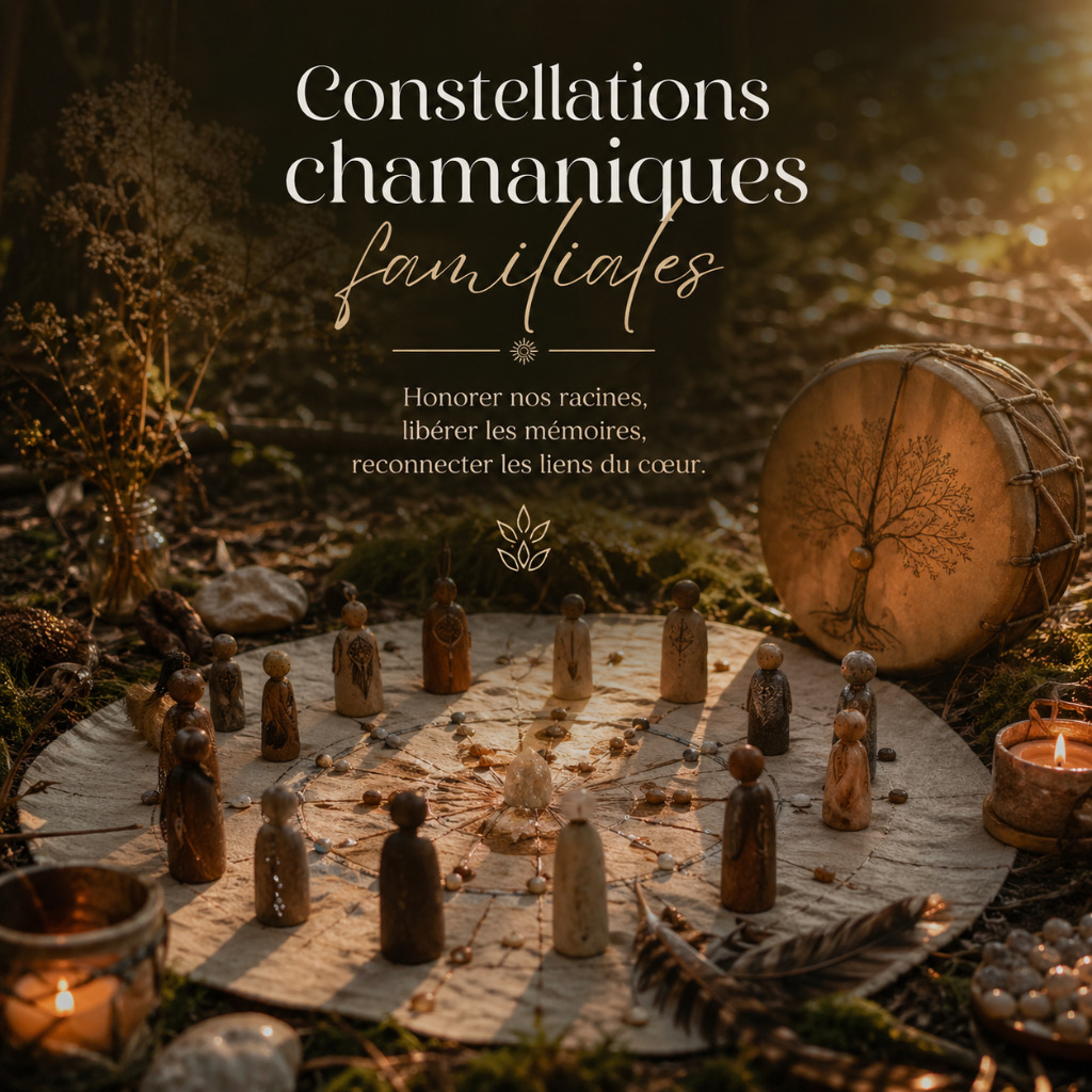 illustration Journée de Constellations chamaniques familiales