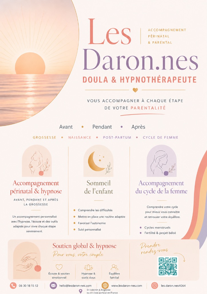 illustration DOULA & HYPNOTHERAPEUTE - Accompagnement pré & post natal