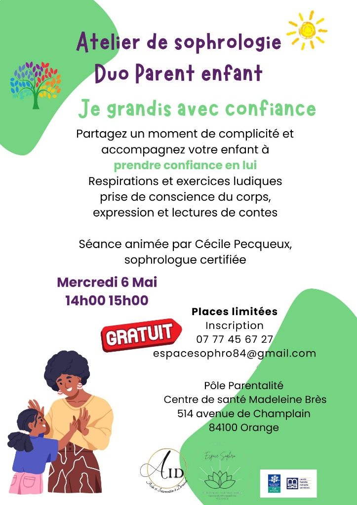 illustration Atelier Duo parent Enfant Je grandis avec confiance