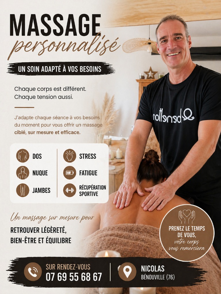 illustration Massage personnalisé