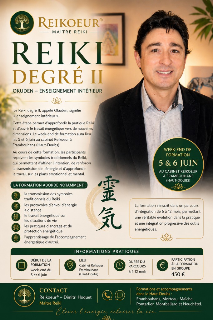 illustration Reiki Degré 2 — Devenez praticien