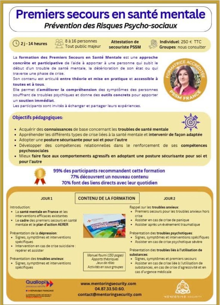 illustration Accompagner une personne en détresse psychique ? Avec une formation, tout le monde peut y arriver.