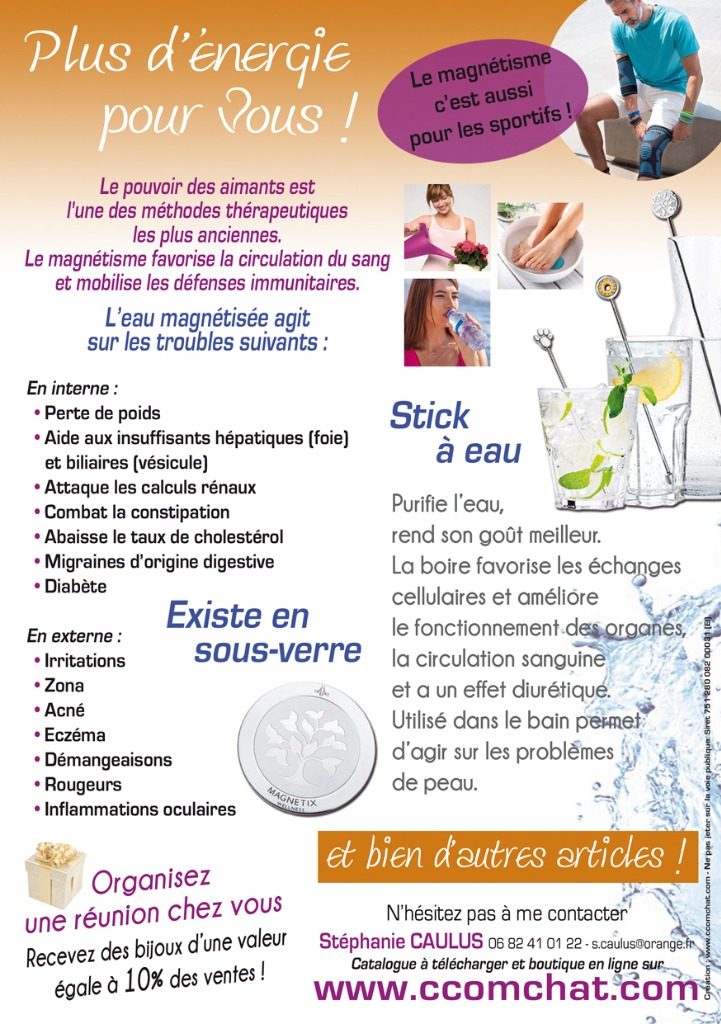 illustration Magnétiser l'eau grâce aux aimants néodymes