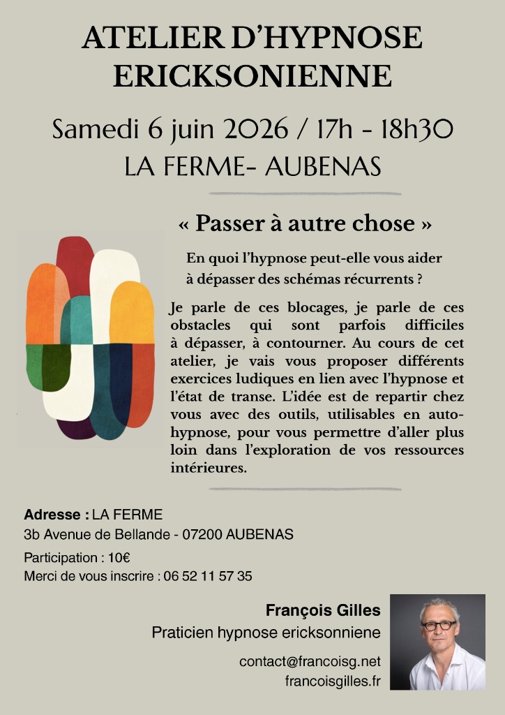 illustration Présentation de l'hypnose ericksoniene