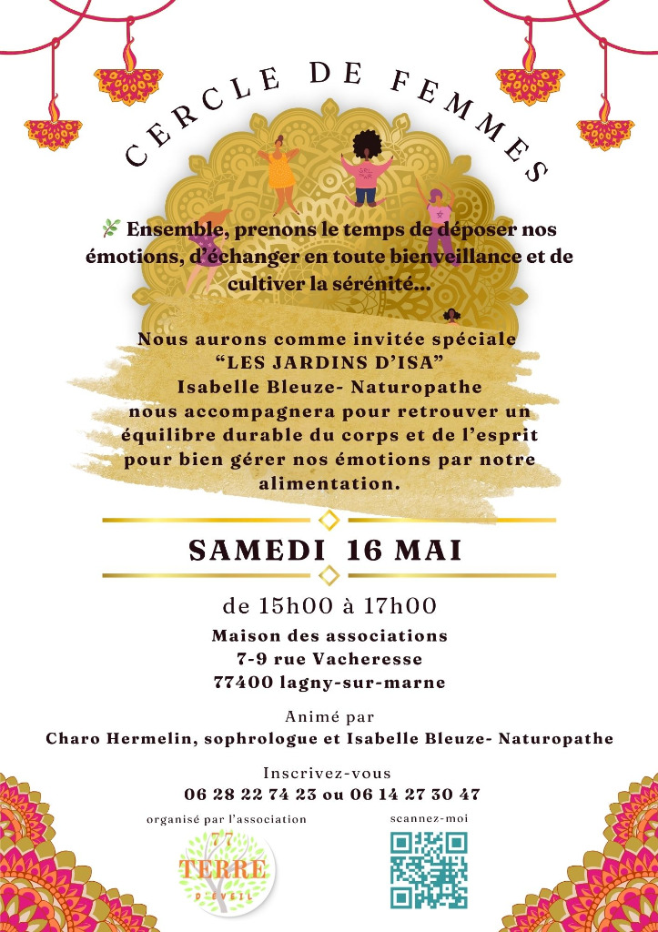 illustration Cercle de femmes - nutrition - émotion