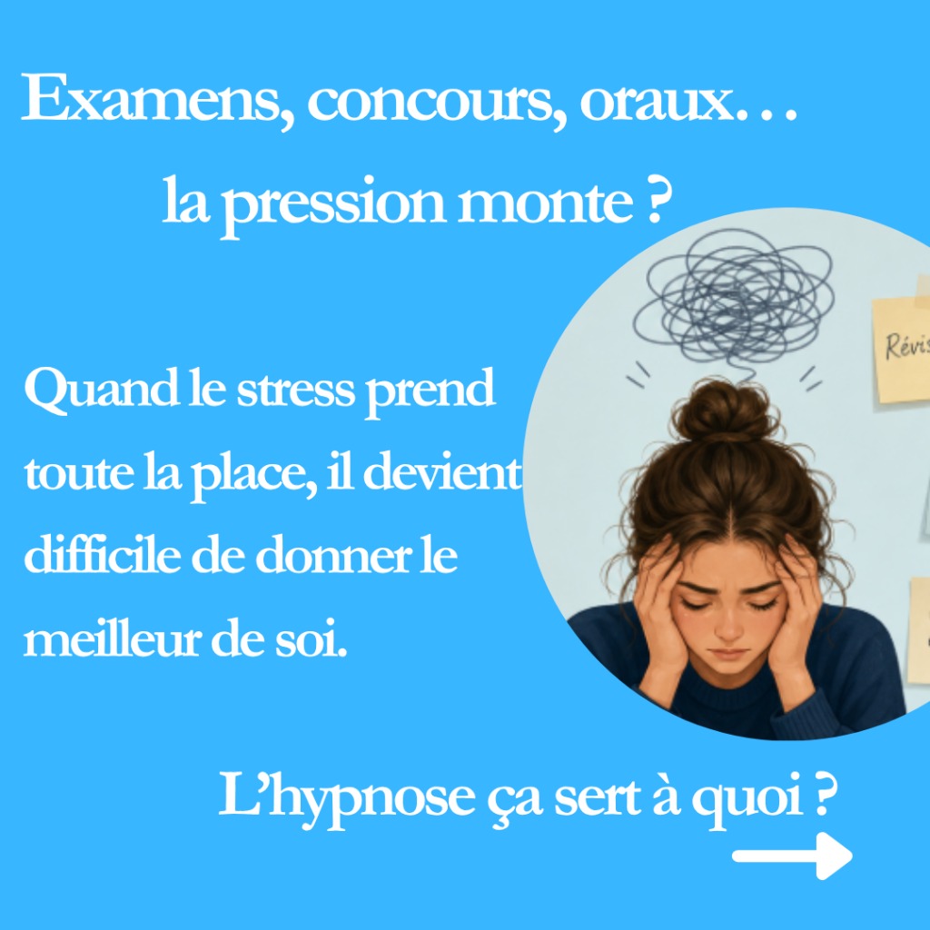 illustration Les examens approchent et la pression monte ?
