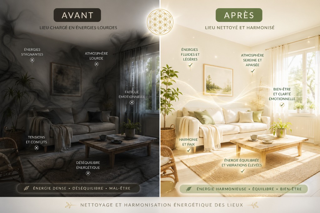 illustration Nettoyage et harmonisation énérgétique des lieux