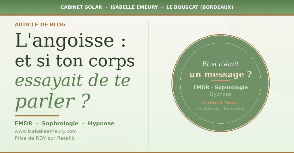 illustration Vous portez cette angoisse depuis trop longtemps.