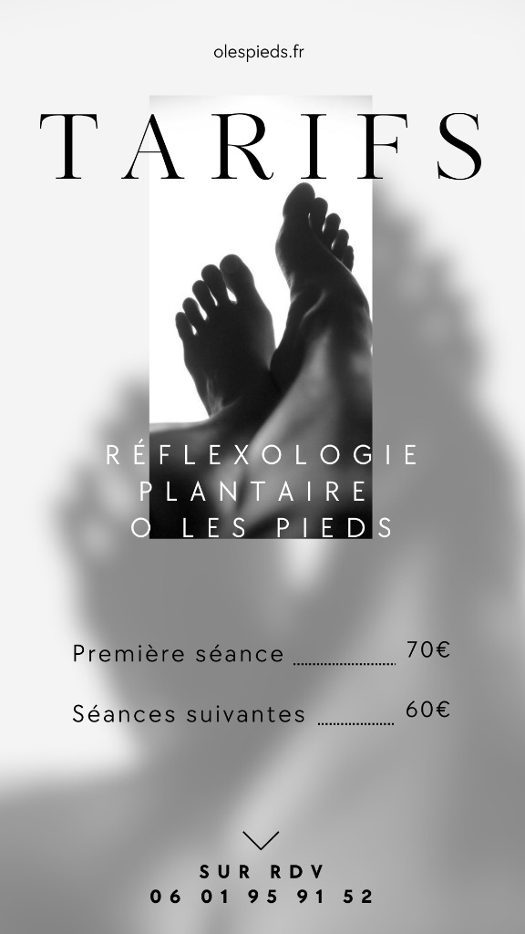 illustration Séance de réflexologie plantaire