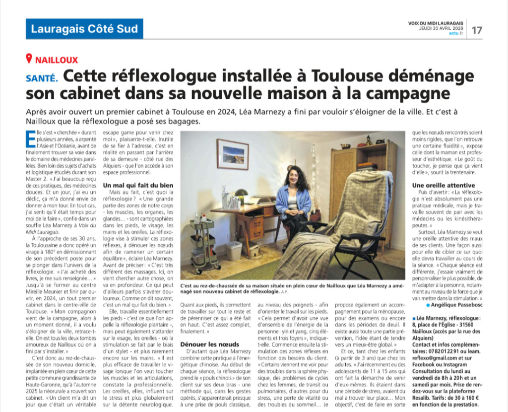 illustration Article Voix du Midi Lauragais