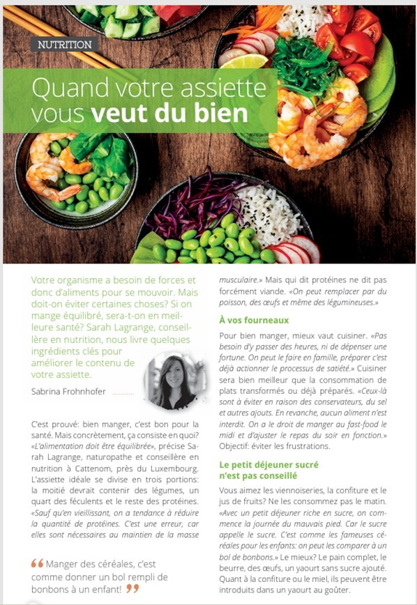 illustration Nutrition