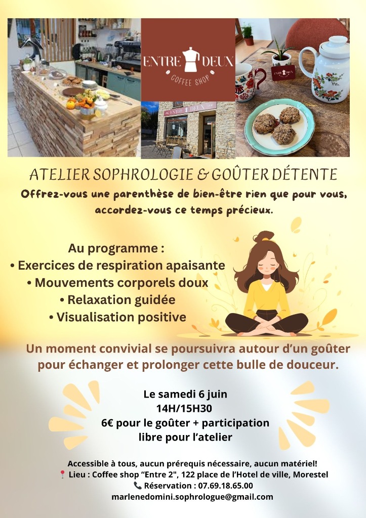 illustration Une parenthèse bien être avec la sophrologie