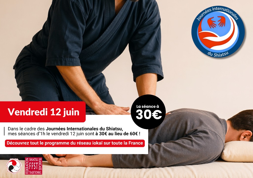 illustration Journées Internationales du Shiatsu
