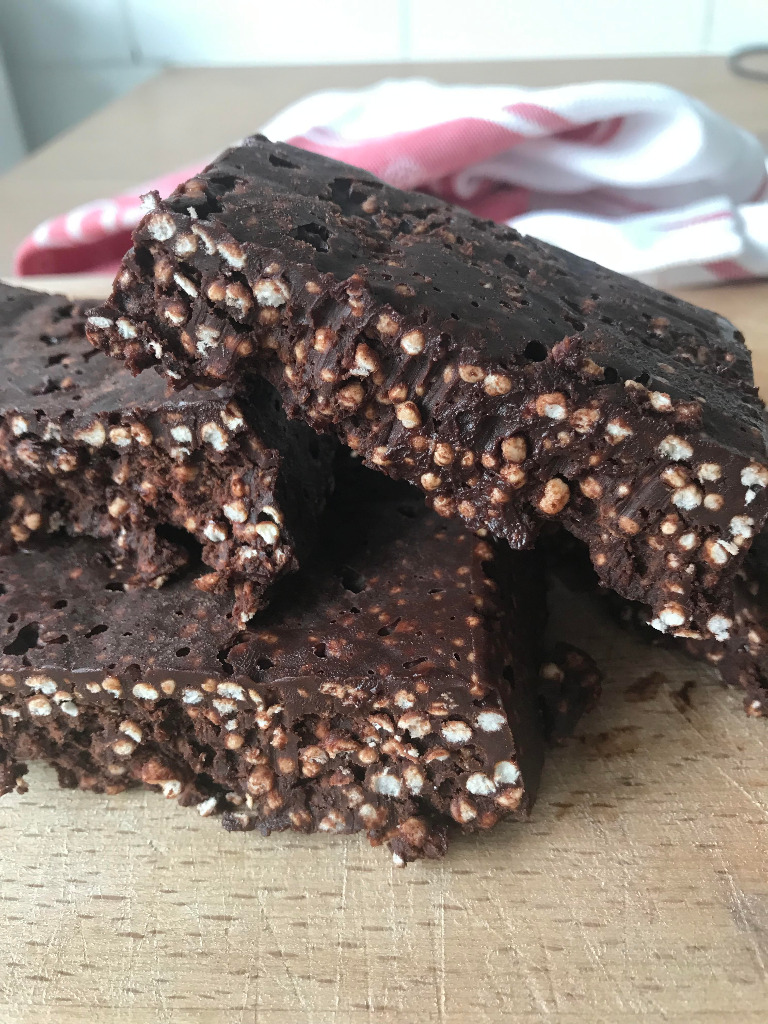 illustration Recette maison et healthy du "CRUNCH"